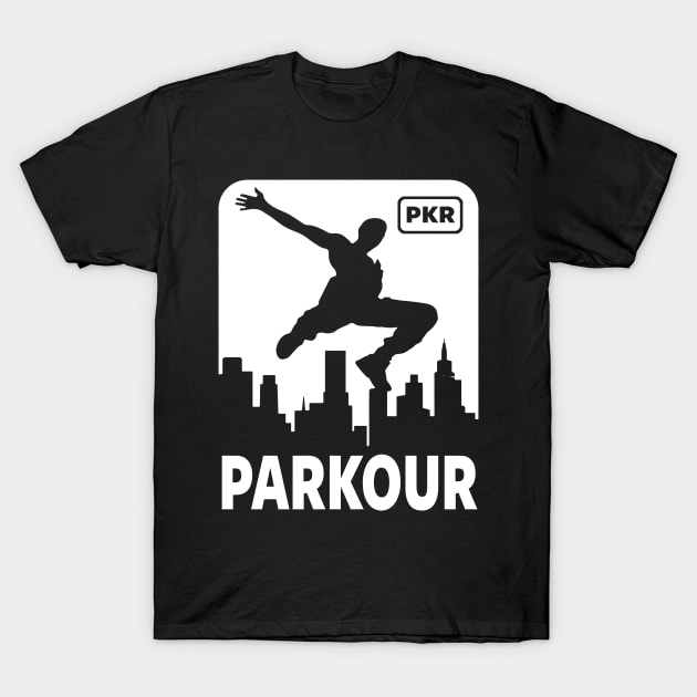 PARKOUR - FREERUNNING - TRACEUR T-Shirt by Tshirt Samurai